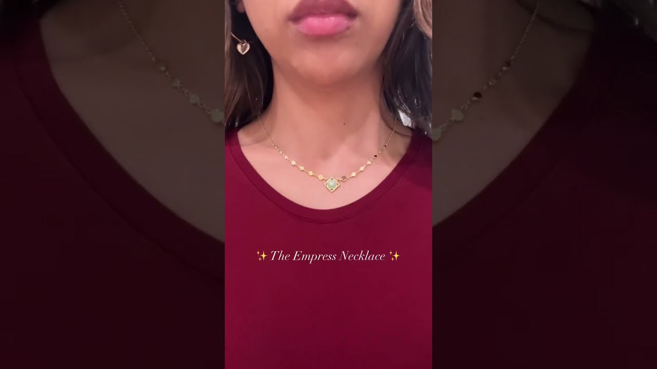 Empowerment in every detail with the Empress Necklace