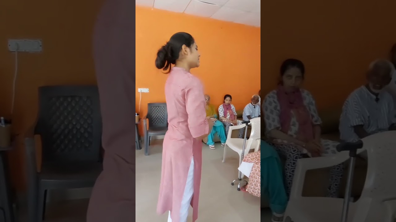 Mental Health Day Celebration at Rojavanam Old Age Home✨️ 