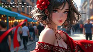 Love Is The Name - Sofia Carson + lyrics | Another Nightcore Channel