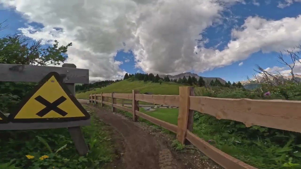 Rando VTT Tour du Sellaronda Dolomiti Italie