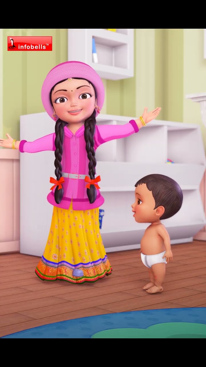 सर्दी आई हैं - Sardi Aayi | Hindi Rhymes for kids | Infobells #hindirhymes #balgeet #hindicartoons
