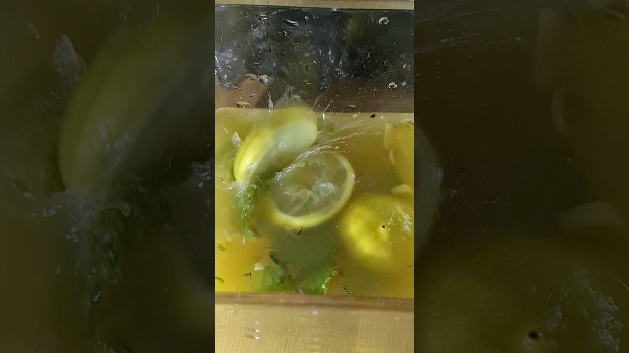 Sugarcane with Ginger Lime & Mint Punch ππ― #nothingspl #shorts #sugarcane #juice #refreshing