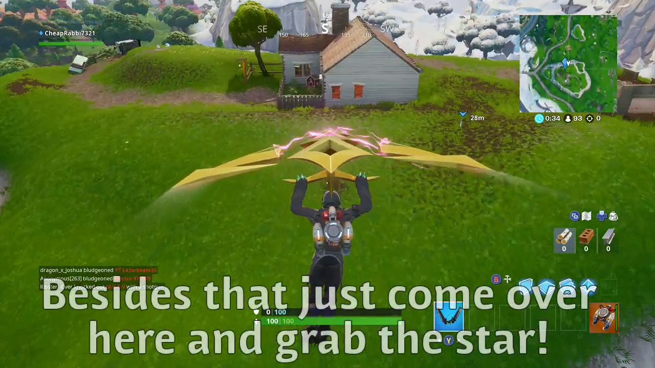 Fortnite Season X Week 5: Catastrophic Secret Battle Star