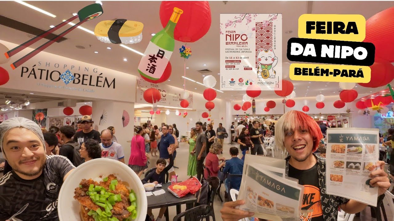 Feira da Nipo: Veja Como É O Evento Em Belém do Pará! 🇯🇵 