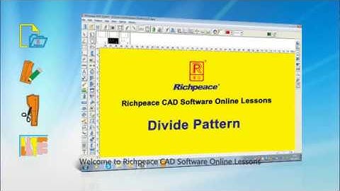 Richpeace CAD Software Online Lessons--Tip of the day--Divide Pattern (V9)