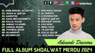 Adzando Davema - Hubb Ennabi ( Acoustic ) - Huwa Al Qur'An | Sholawat Terbaru 2024