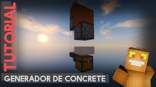 Tutorial Redstone - Generador de Concrete simple AFK / Minecraft 1.12+