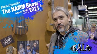 【NAMM2024】ソリッドボディーのウクレレ！ KALA新製品発表！