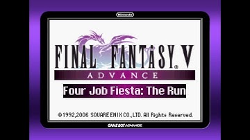 2025 Final Fantasy V Four Job Fiesta Opening Race