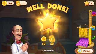 Homescapes Level 581 With No Boosters - Bonus Scene With Austin