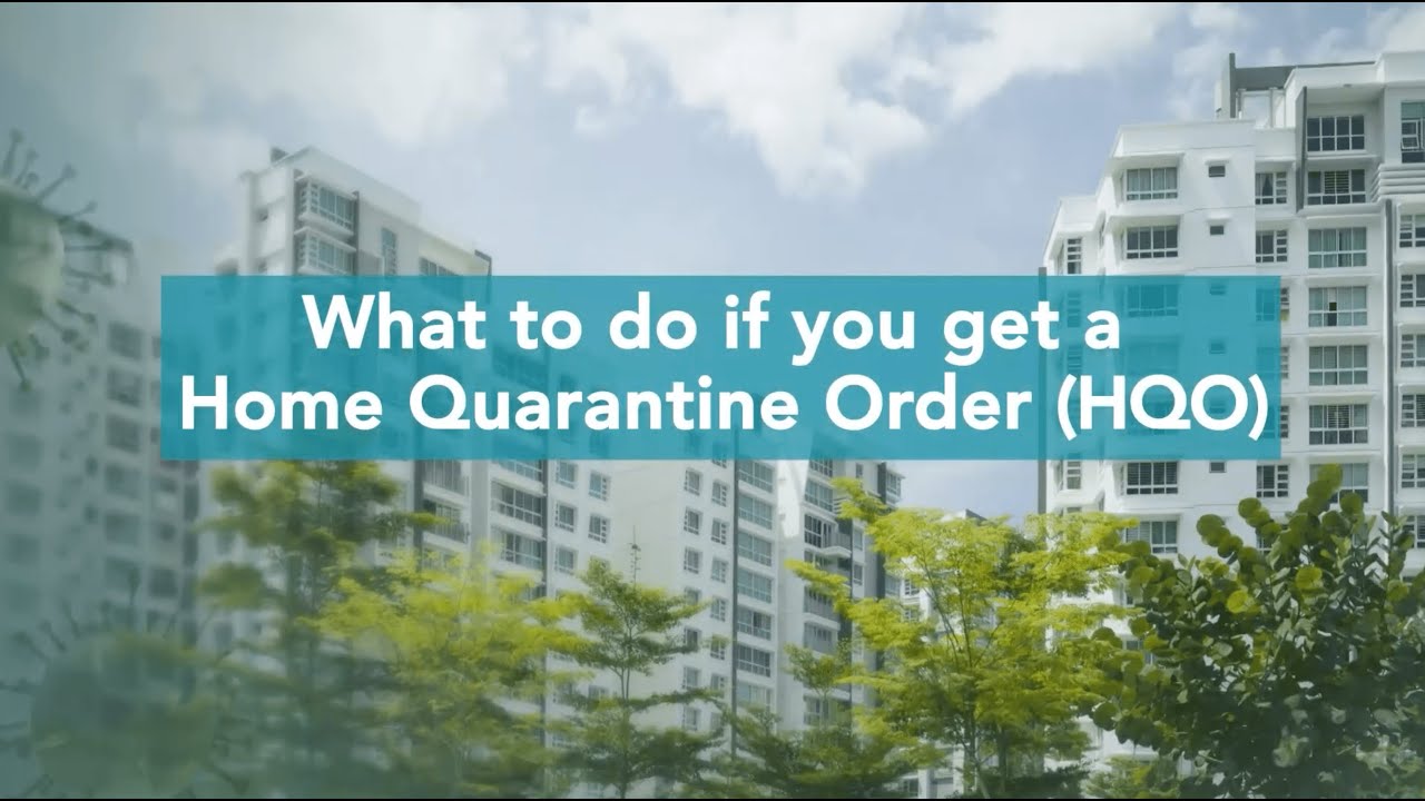 What to do if you get a Home Quarantine Order YouTube
