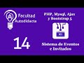 Sistema de eventos e invitados con PHP, MySQL, AJAX y Bootstrap 5 | Cap 14 - Actualizar evento