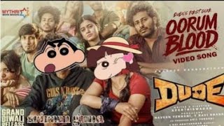 Oorum blood song | shinchan version |vibe song | SANJEEV'S creativity 2.0