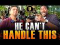 Young Christian Starts Sweating After One Question | Mansur | Speakers Corner