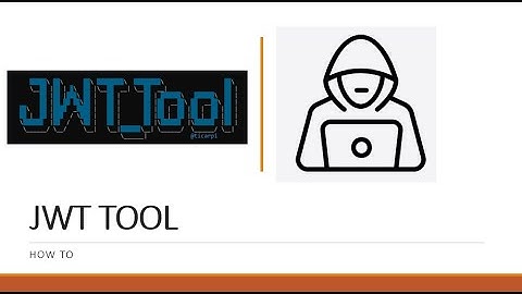 API Hacking -  JWT TOOL