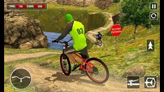 Games BMX Offroad Bicycle Rider Superhero Stunt Racing screenshot 4