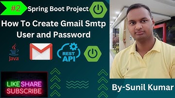Gmail SMTP Server Settings: Host Username and Password for Projects || the place of learning