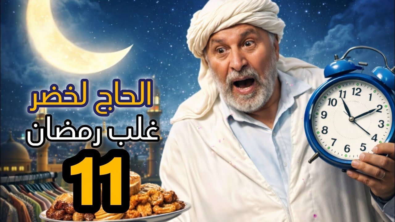 الحاج لخضر غلب رمضان | الحلقة 11 | الشقدادي - تشبع ضحك | Hadj Lakhdar