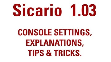 Sicario v1.03 Script | Setup & explanation guide
