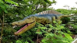 Columbus Zoo Dinosaur Island Boat Ride and Walk-through 2018 Experience