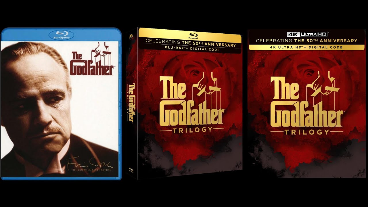 Download The Godfather Blu-ray vs 4K Blu-ray Comparison (SDR version)