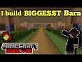 I BUILD A BIGGEST BARN IN MY HARDCORE WORLD #minecraft #minecraftindia #hardcore