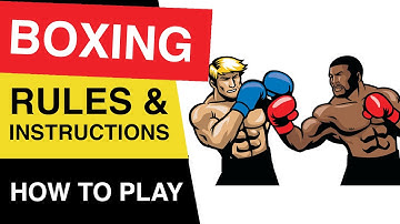 🥊 Rules of Boxing 🥊 : Boxing Rules For Beginners : Boxing