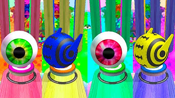 Uncovering the Secrets of Action Balls Epic Race  vs Reverse