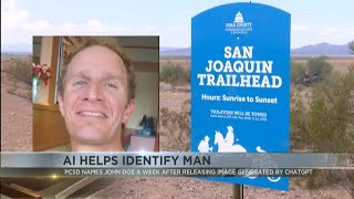 Artificial intelligence helps PCSD identify man