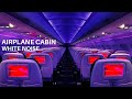 Airplane Cabin White Noise | Relaxing sound for Sleep, Study or Meditation |BLACK SCREEN| 6 Hours