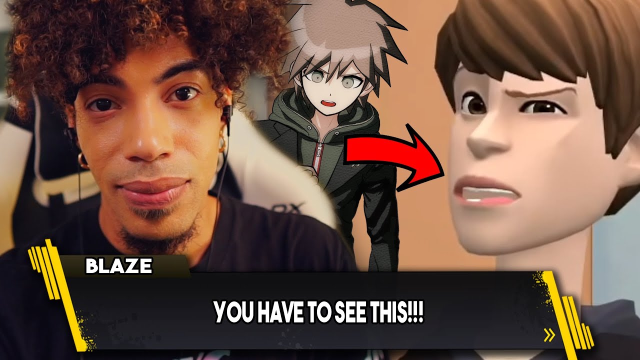 REACTING TO DANGANRONPA BASICALLY!