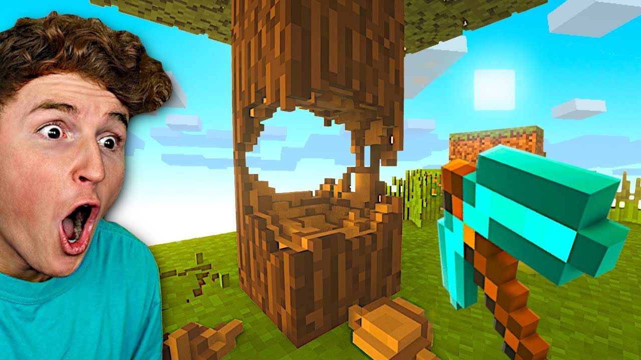 Playing MINECRAFT 2.0 With REALISTIC PHYSICS! 