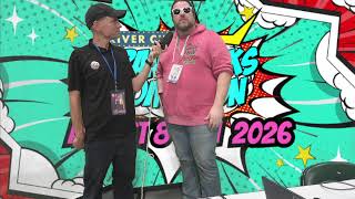 GFBS on Location at River Cinema Grand Forks Comic Con Dave Wheeler