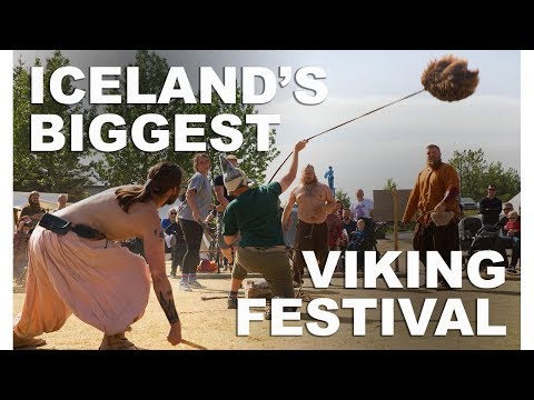 Video: Vikingefestivalen i Hafnarfjordur, Island