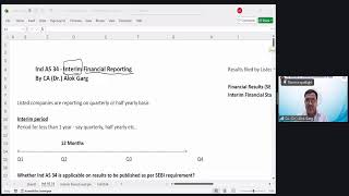 Final Paper 1: FR | Topic: Ind AS 34 : Interim Financial Reporting | Session 1 | 04 Aug 2026