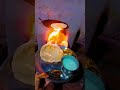 आज मैंने बनाया चूल्हे पर खाना😋😋