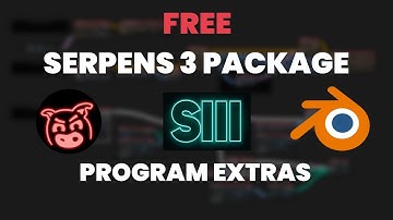 Blender Serpens 3 - Free Package: Program Extras!