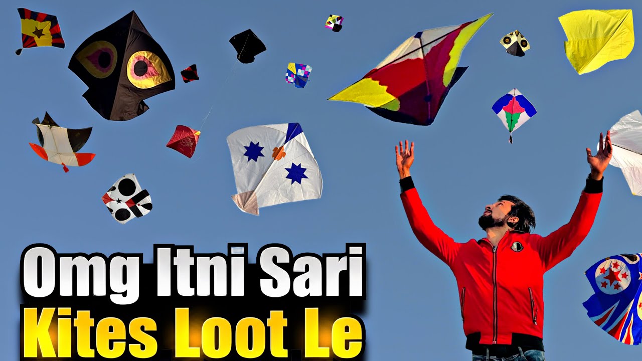 Aj Toh Bohat Sari Kites Loot Le😁Looting So Many Kites || End Hogya Aj 😂|| 2026 Kites Catching!