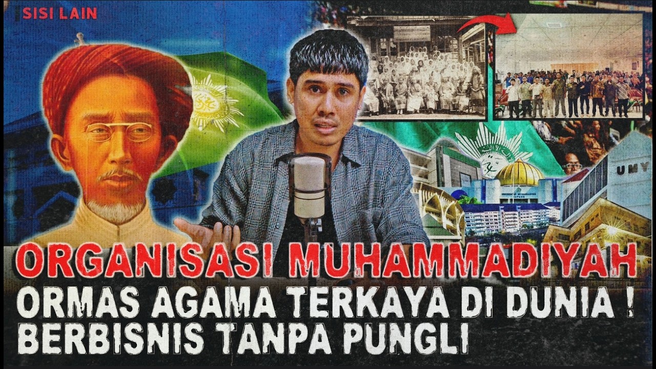 MUHAMMADIYAH ! ORMAS ISLAM INDONESIA TERKAYA DI DUNIA ASET 400 TRILIUN & BELI GEREJA DI SPANYOL