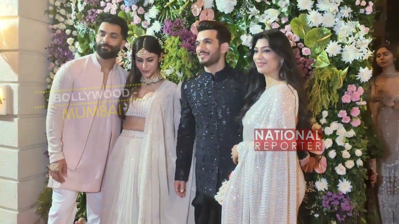 Mouni Roy Husband Ignore sa Arjun Bijlani With Wife Neha Bijlani Must Watch Till The End