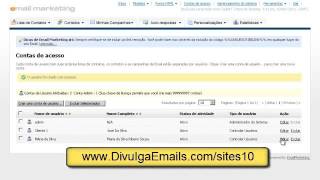 Sistema PHP para enviar emails - Envio de mailing list