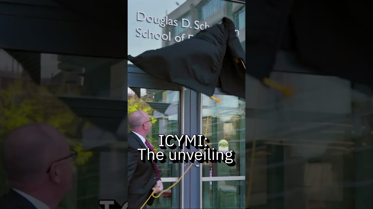 HIGHLIGHT: Unveiling the Douglas D. Schumann School of Engineering