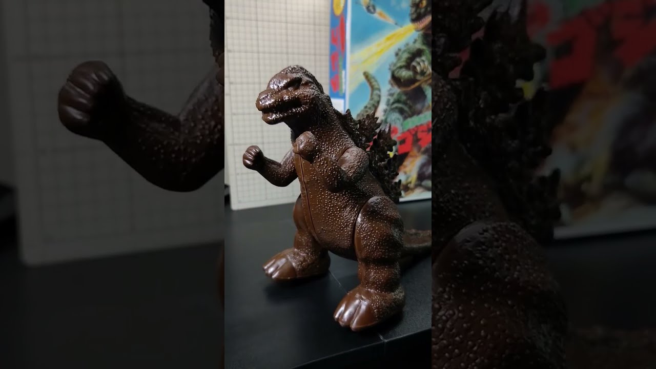 当時物 ブルマァク 電動歩行ゴジラ プラモデル 2体検索マルサン　コグレ ゼンマイ歩行 ゴジラのプラモデル～ブルマァク1975年発売～もと