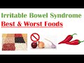 Best & Worst Foods to Eat with Irritable Bowel Syndrome (IBS) |  Reduce Risk and Symptoms of IBS