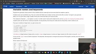 CIS 298 - Python Programming - Winter 2026 - Variables, Conditionals, and Functions Profile