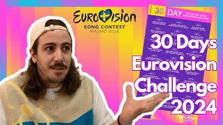 Eurovision 2024 30 Days Challenge! (SUBTITLED)