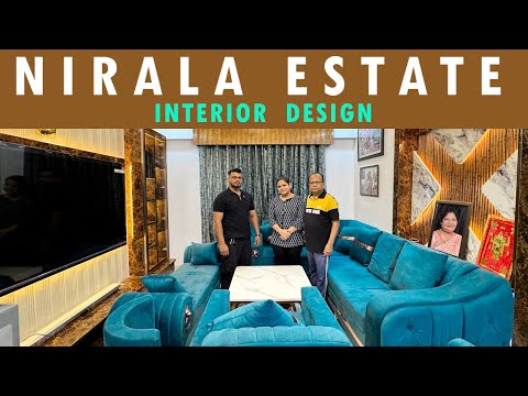 Interior Design in Nirala Estate | 3 BHK 1645 SQ.FT | Small Budget Big Makeover | NIRALA ESTATE