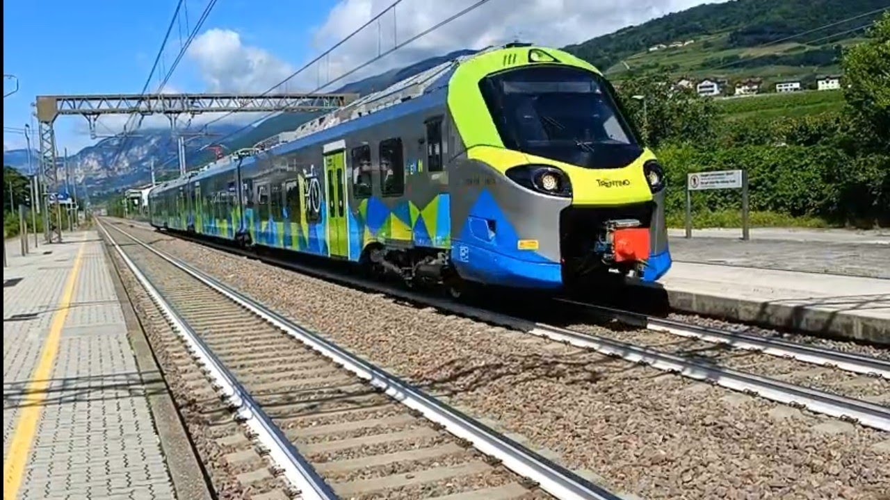 Treni a Lavis e Egna