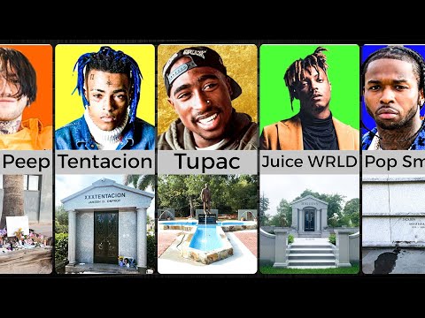 Tombstones of the Most Famous Rappers Who Died | Comparison