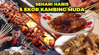 SATE KAMBING TERMURAH, GAK SAMPE 5 JAM SUDAH LUDES!